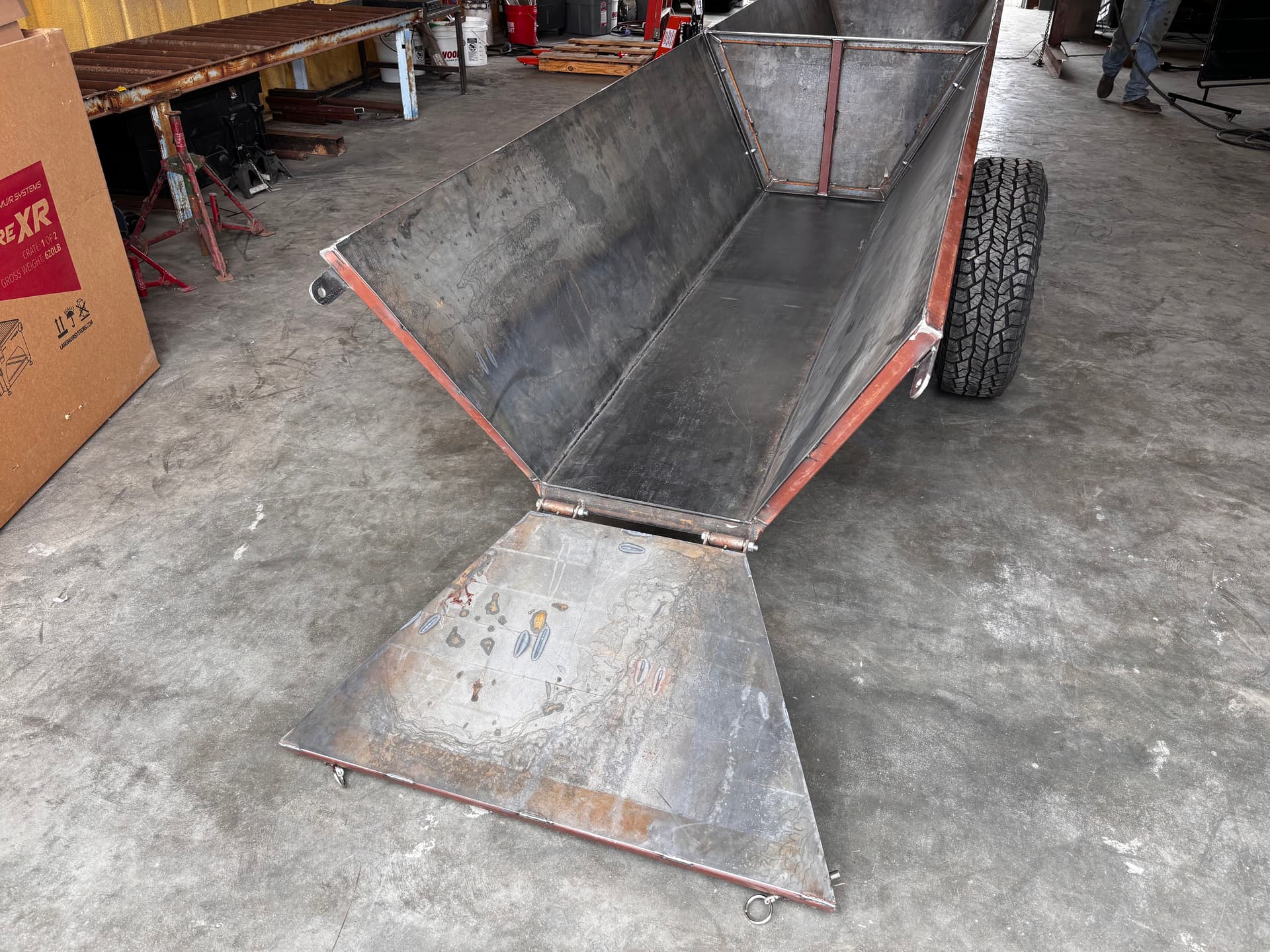 Gallery photos for Custom Silage Wagon Built for Dairy Operations: Image #3