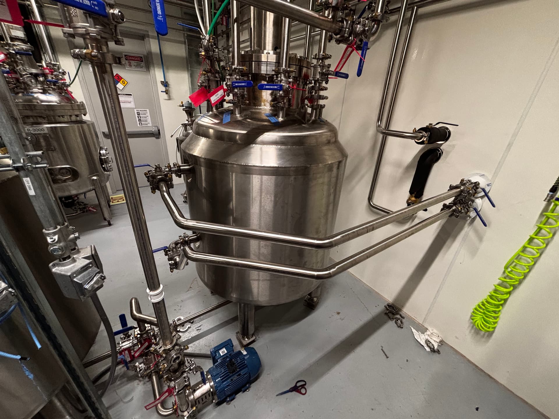Gallery photos for Stainless Chiller Piping, Filter Bag Skid, and Sanitary Manifold System Built Right: Image #3