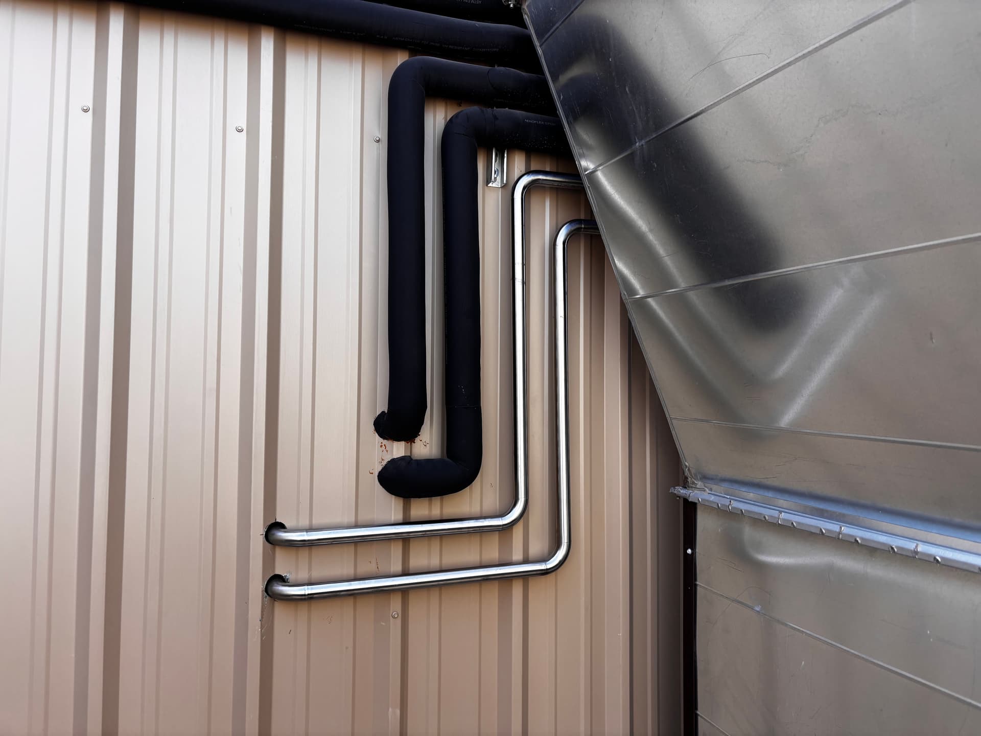 Gallery photos for Stainless Chiller Piping, Filter Bag Skid, and Sanitary Manifold System Built Right: Image #2